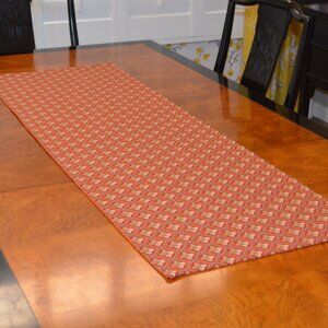 Duralee Tapestry Table Runner, 53 x 17.5 Inches – Handcrafted, New